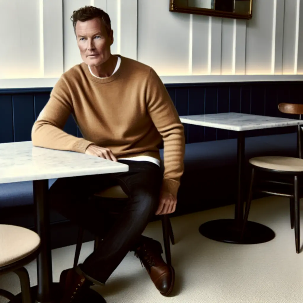 Weekend Elegance - Luźne swetry z kaszmiru i dopasowane dżinsy