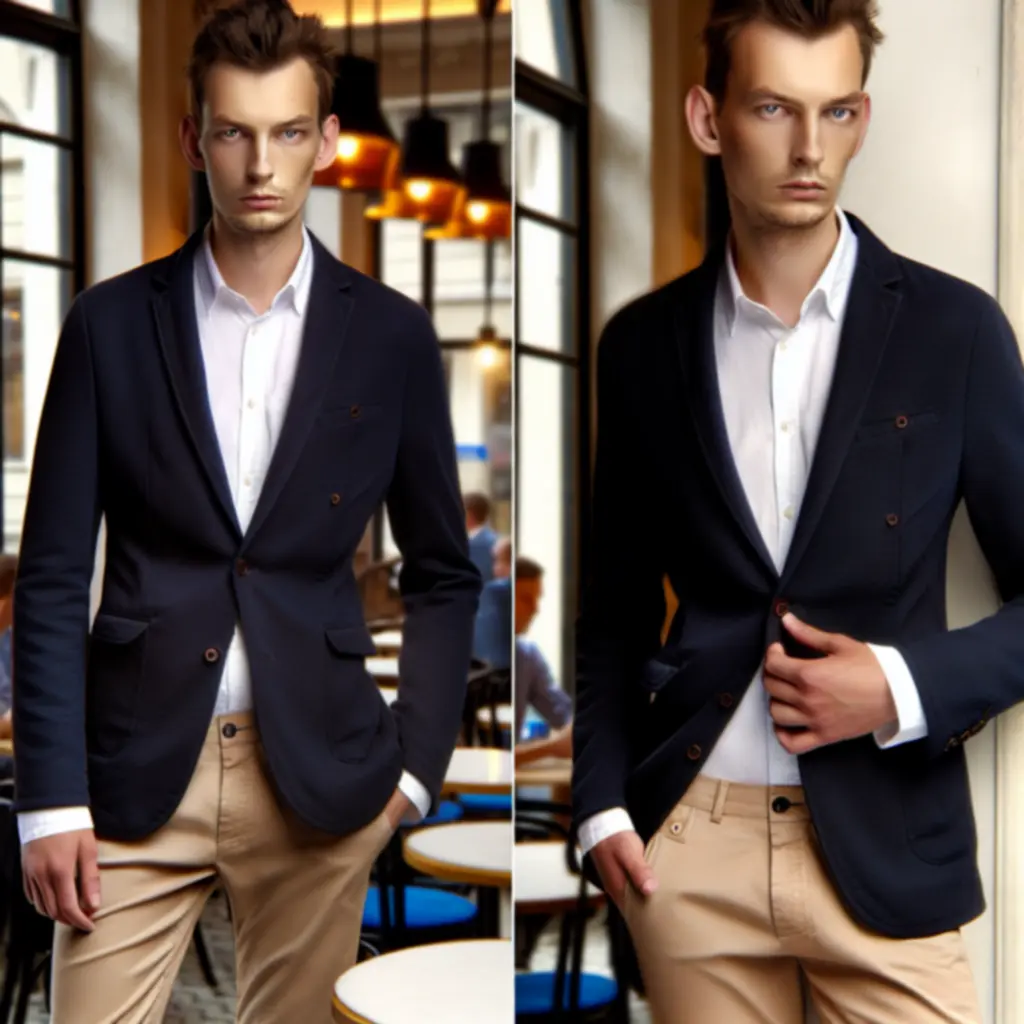 Marynarka smart-casual w uniwersalnym fasonie