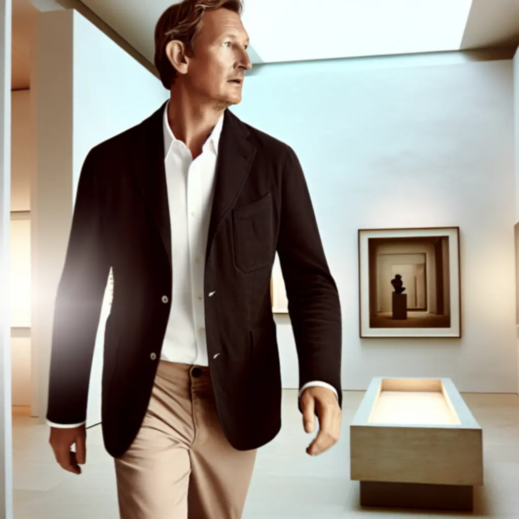 Smart casual editorial styling